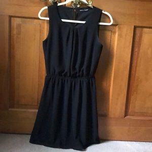 Flowy black dress